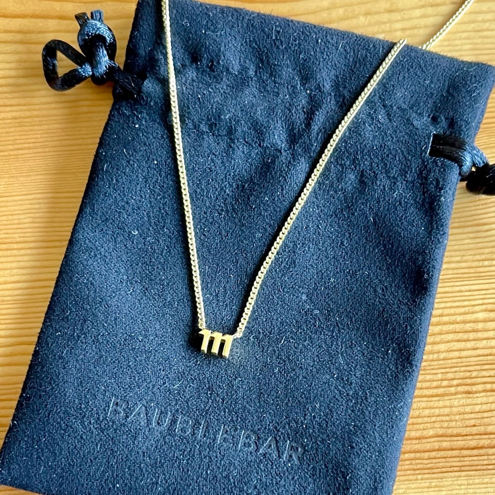 Baublebar 18k Gold Angel Number Necklace 111